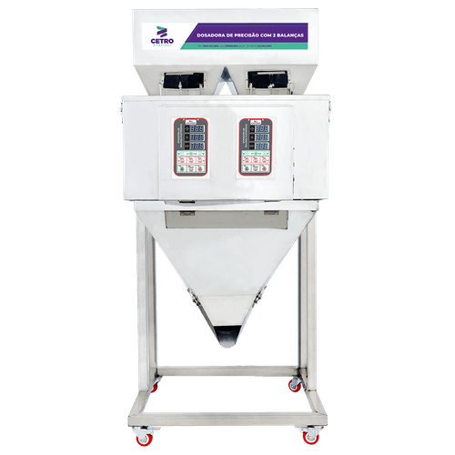 Cetro Semiautomatic Dosing Machine - 2 Weighers - 10-2000 g