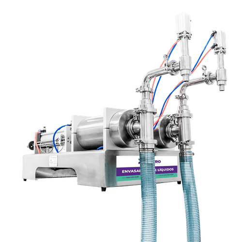 Cetro Semiautomatic Liquid Filling Machine 1000-5000 ml - 2 Nozzles