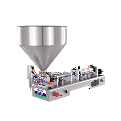 Cetro Semiautomatic Paste Filling Machine 10-100 ml