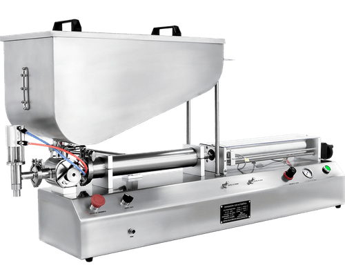 Cetro Semiautomatic Paste Filling Machine 100-1000 ml Protection