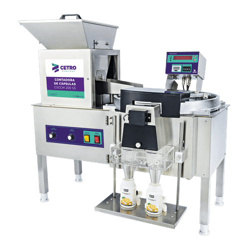 Cetro Semiautomatic Capsuling Machine CSCCM 200 SS - Counting and Filling – Table